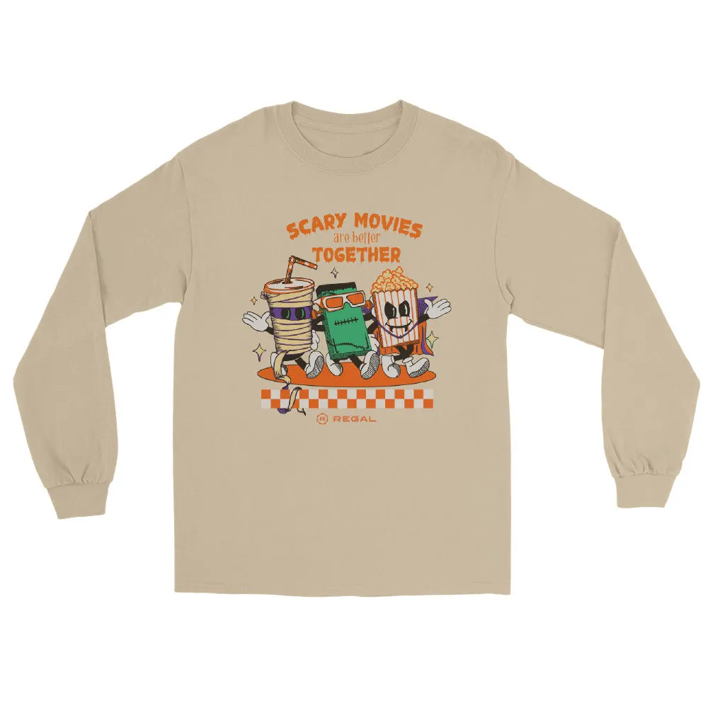 Regal Cinemas Scary Movies Long Sleeve Shirt