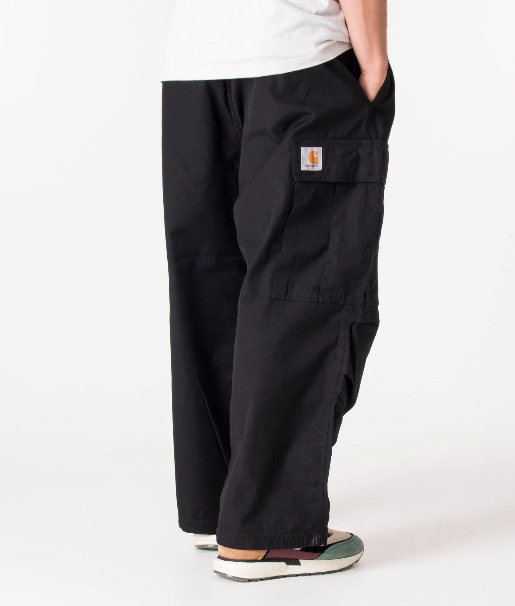 Relaxed Fit Jet Cargo Pants