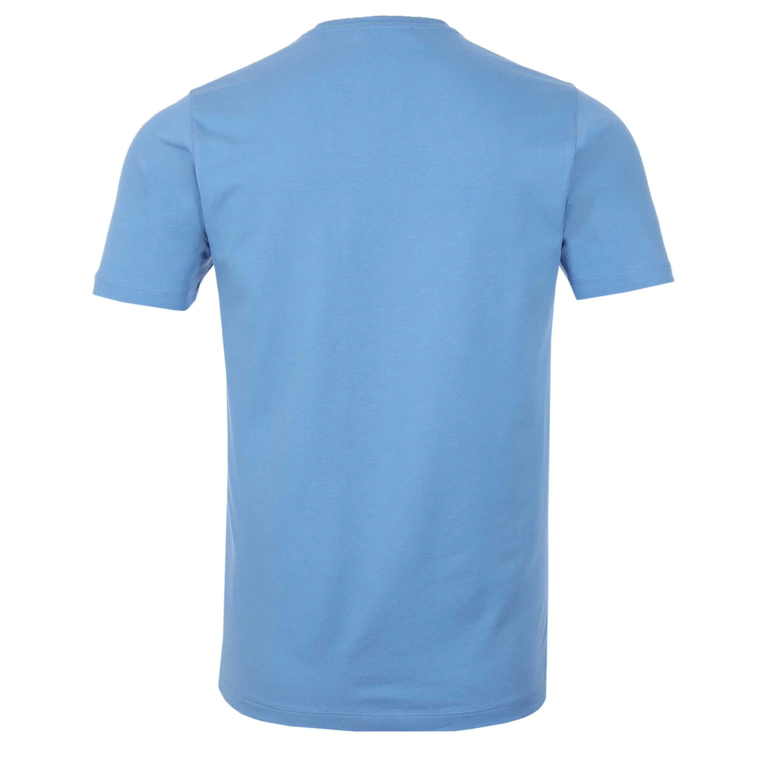 Remus Uomo Basic Crew Neck T Shirt in Riviera Blue