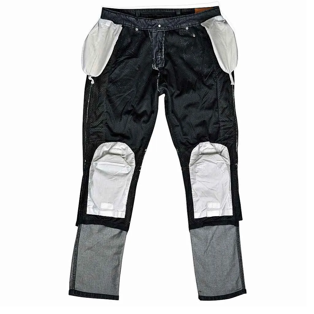 RIDERACT® Road Safe Cargo Jeans for Mens Reinforced with Aramid Fiber