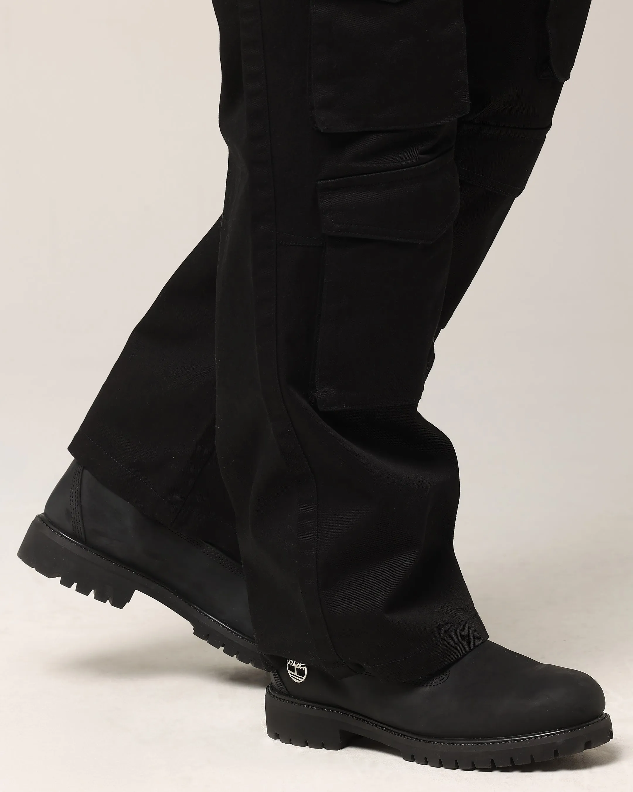 Saint Morta Baggy Cargo Pants Black