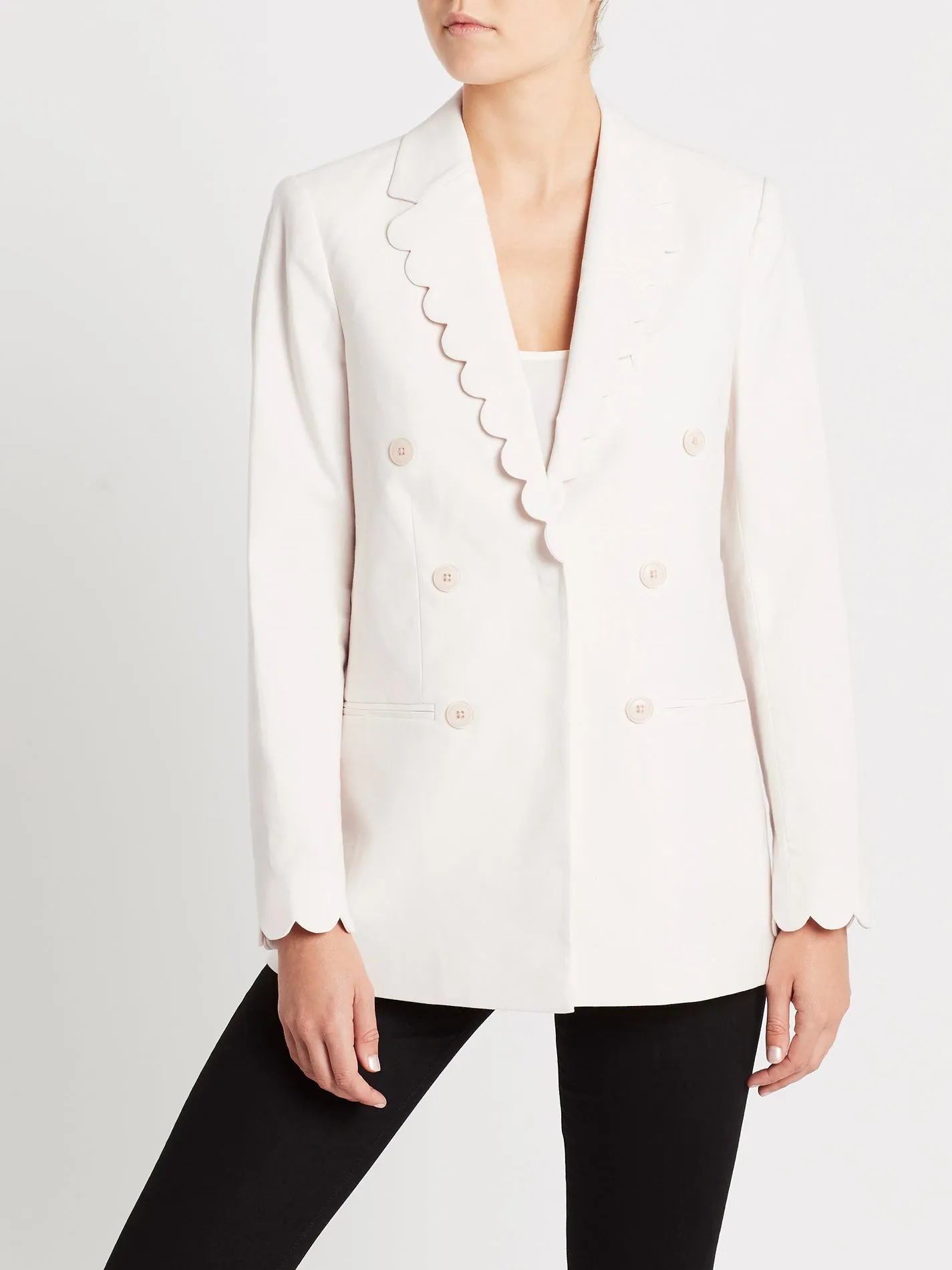 Scallop Blazer