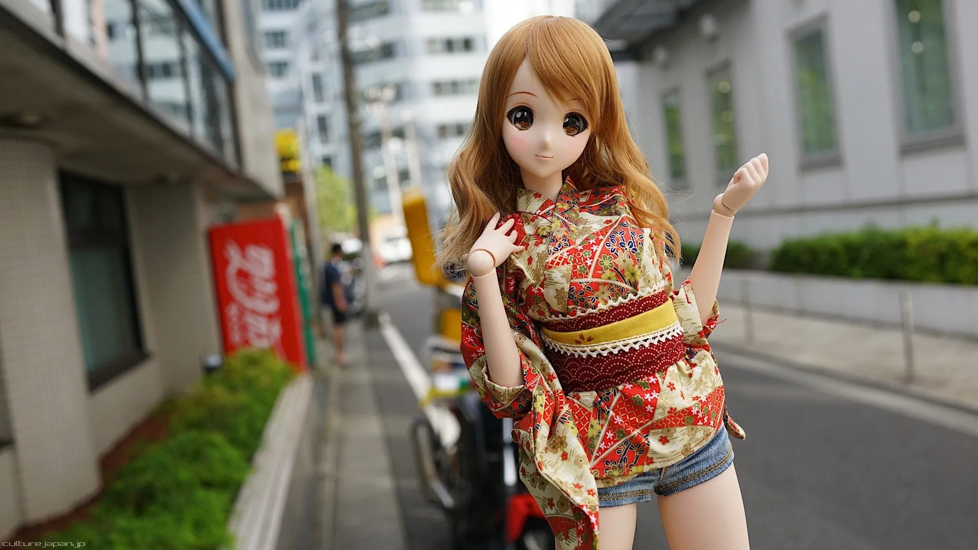 Short Yukata Red