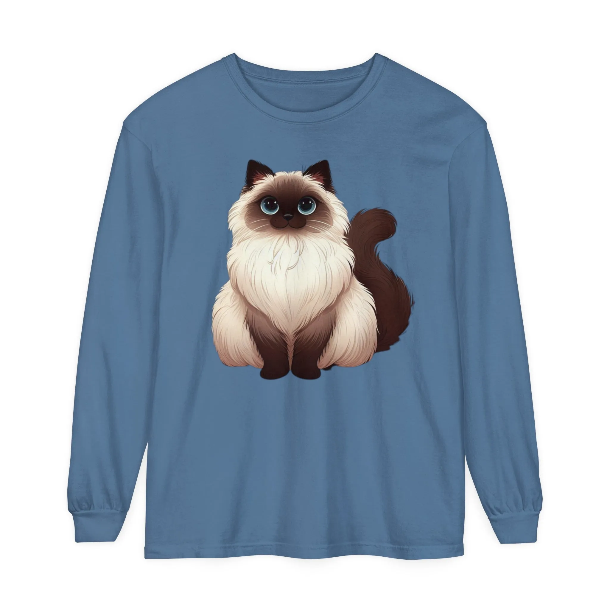 Siamese Cat Long Sleeve T-Shirt