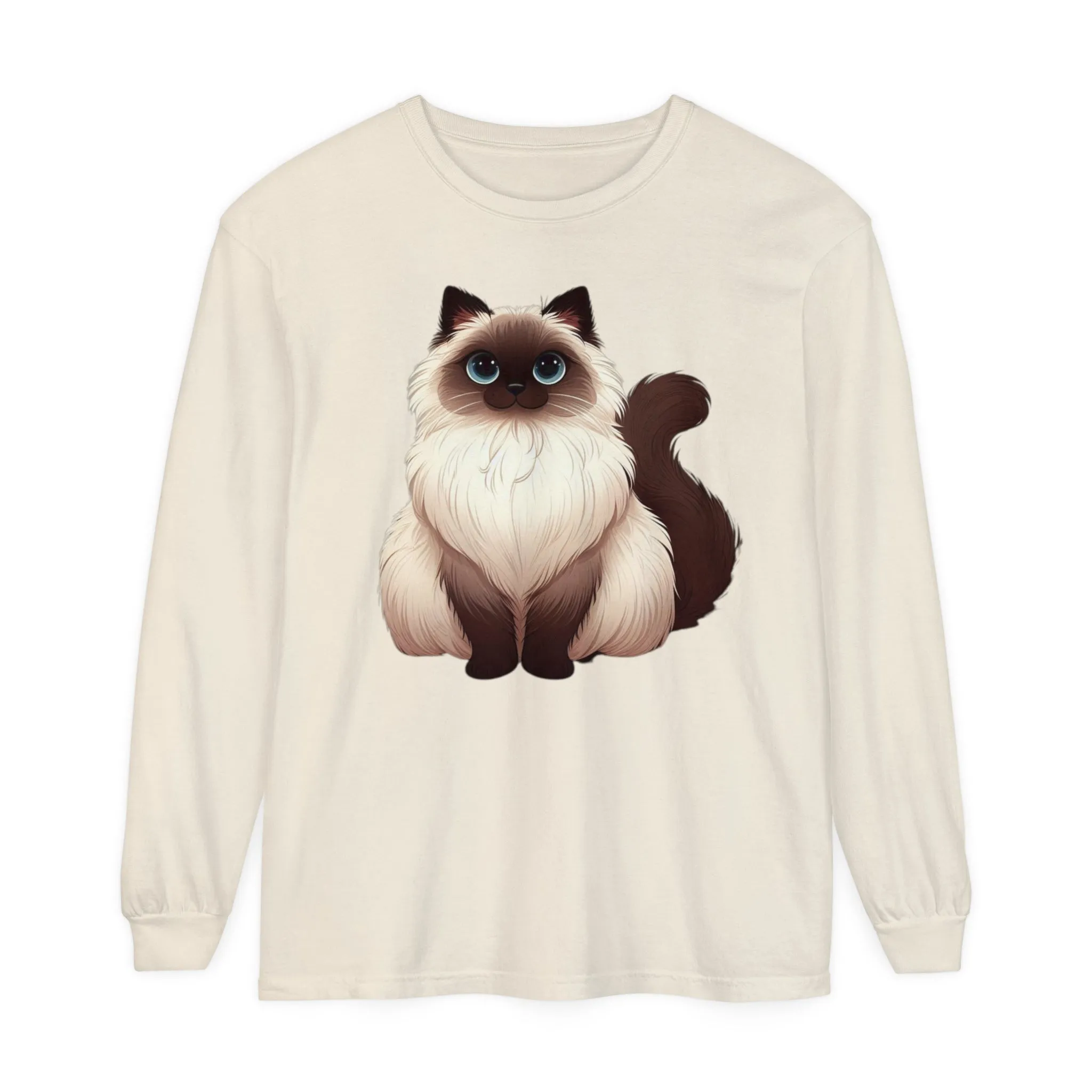 Siamese Cat Long Sleeve T-Shirt