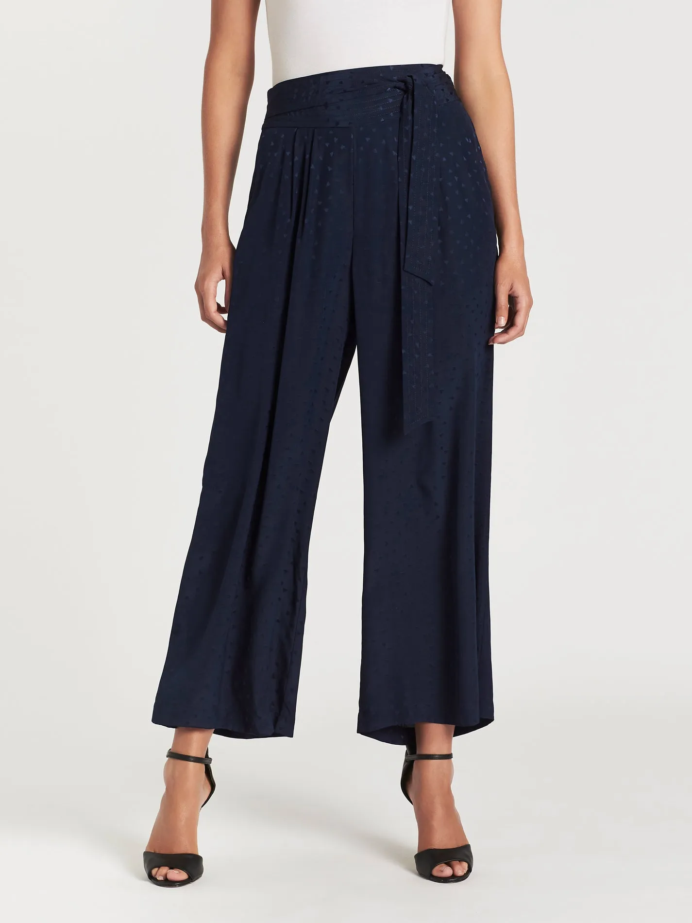 Silk Jacquard Pant