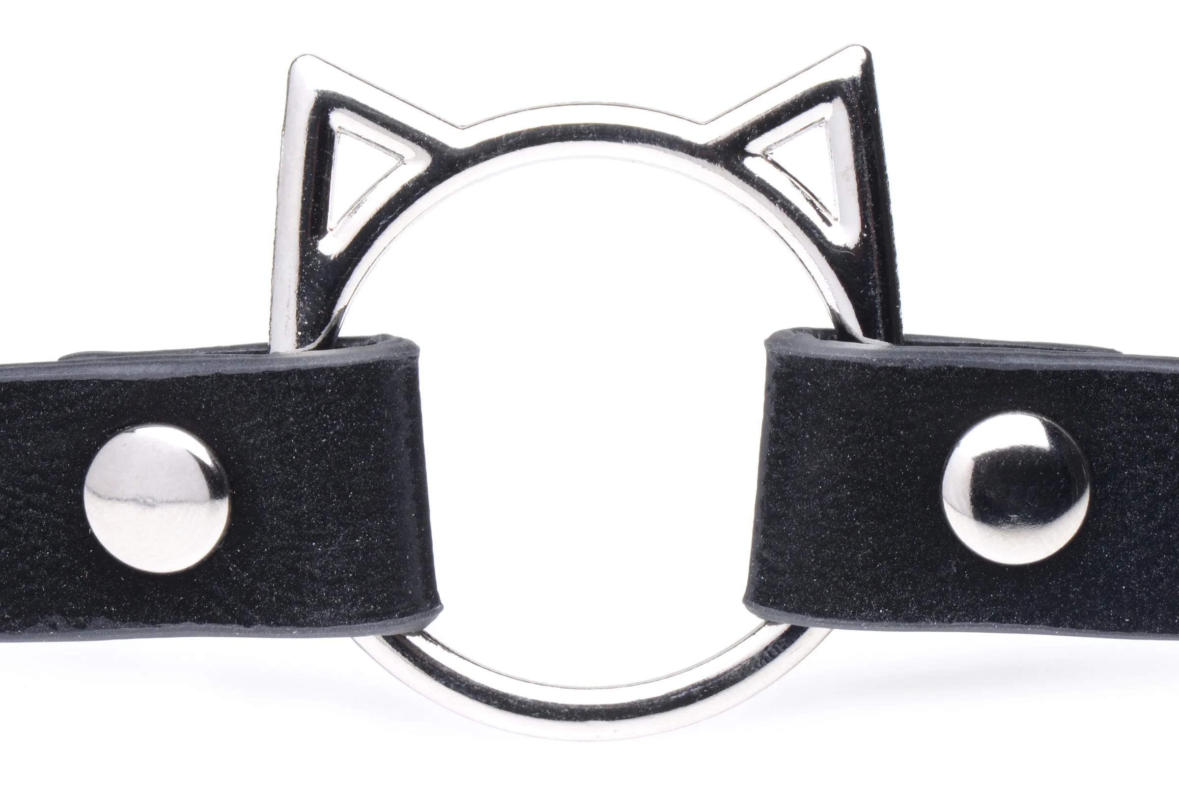 Slim Kinky Kitty Ring Choker