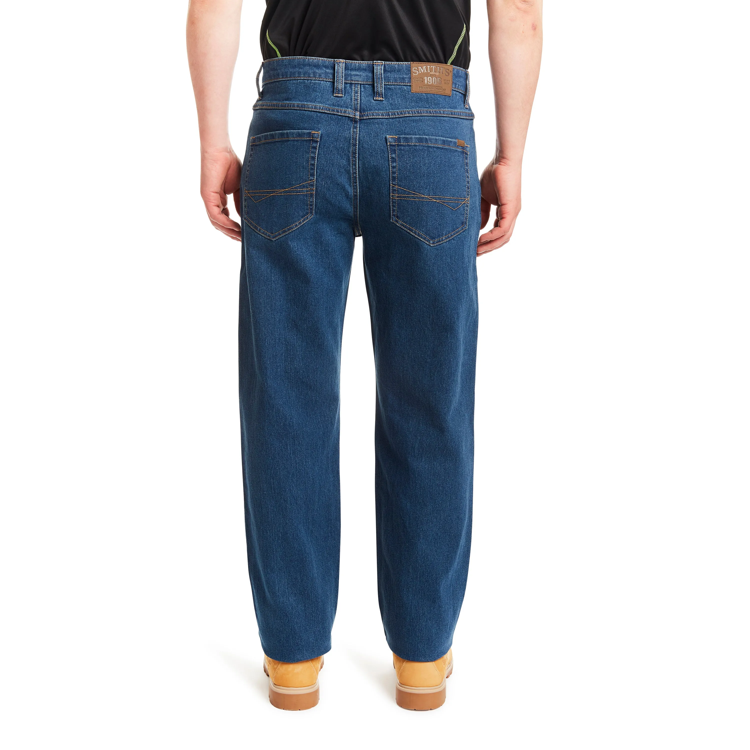 SMITH'S-STRETCH 5-POCKET WORK JEAN