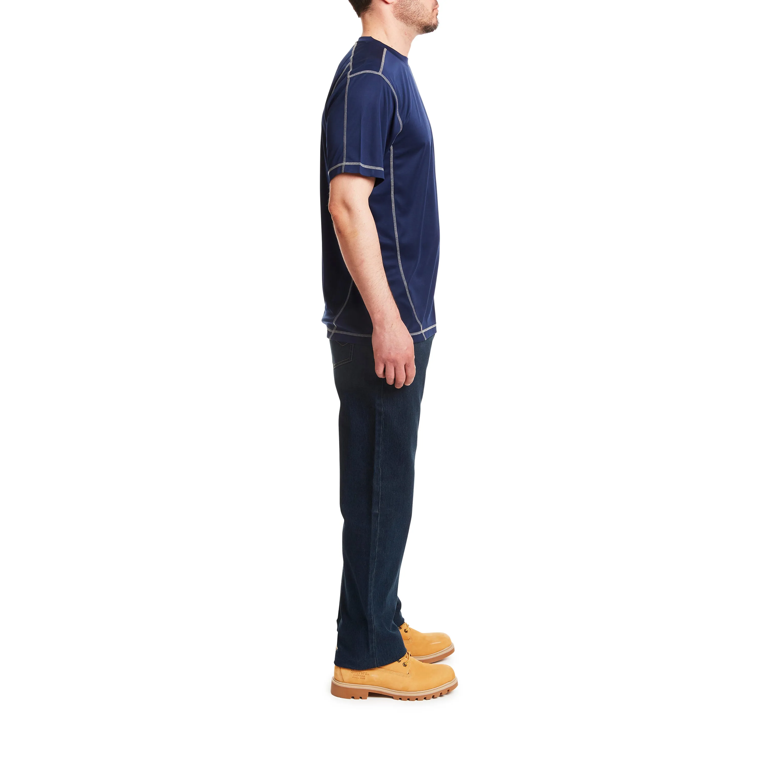 SMITH'S-STRETCH 5-POCKET WORK JEAN