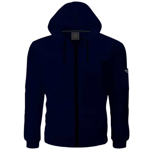 Sport Jacket with Hoodie and Sleeve Pocket