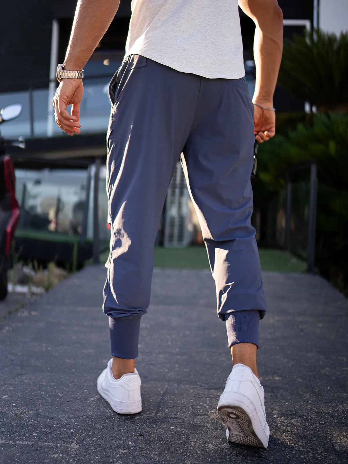 Stay Cool High Rib Cargo Jogger Athletic Pants