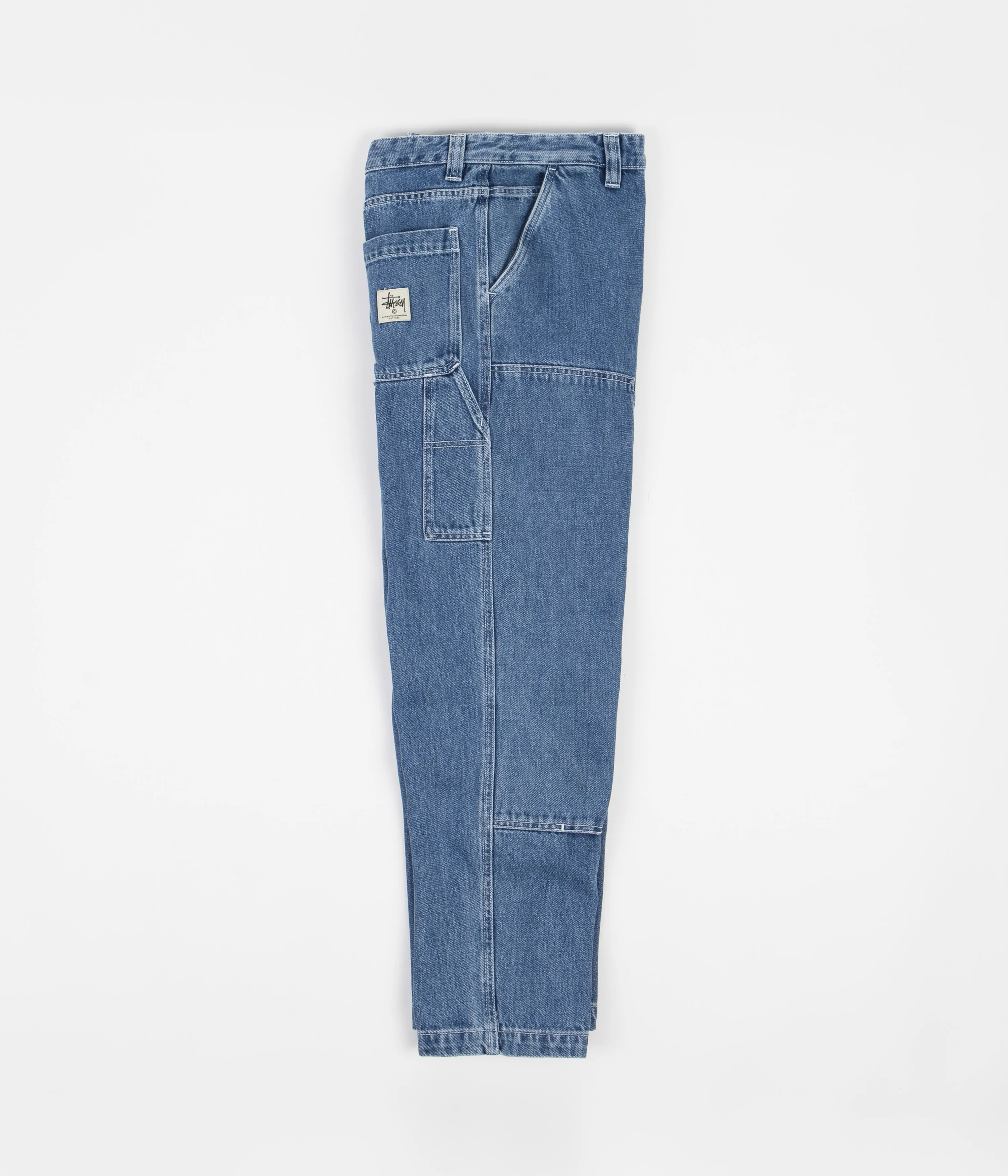 Stussy Denim Work Pants - Blue