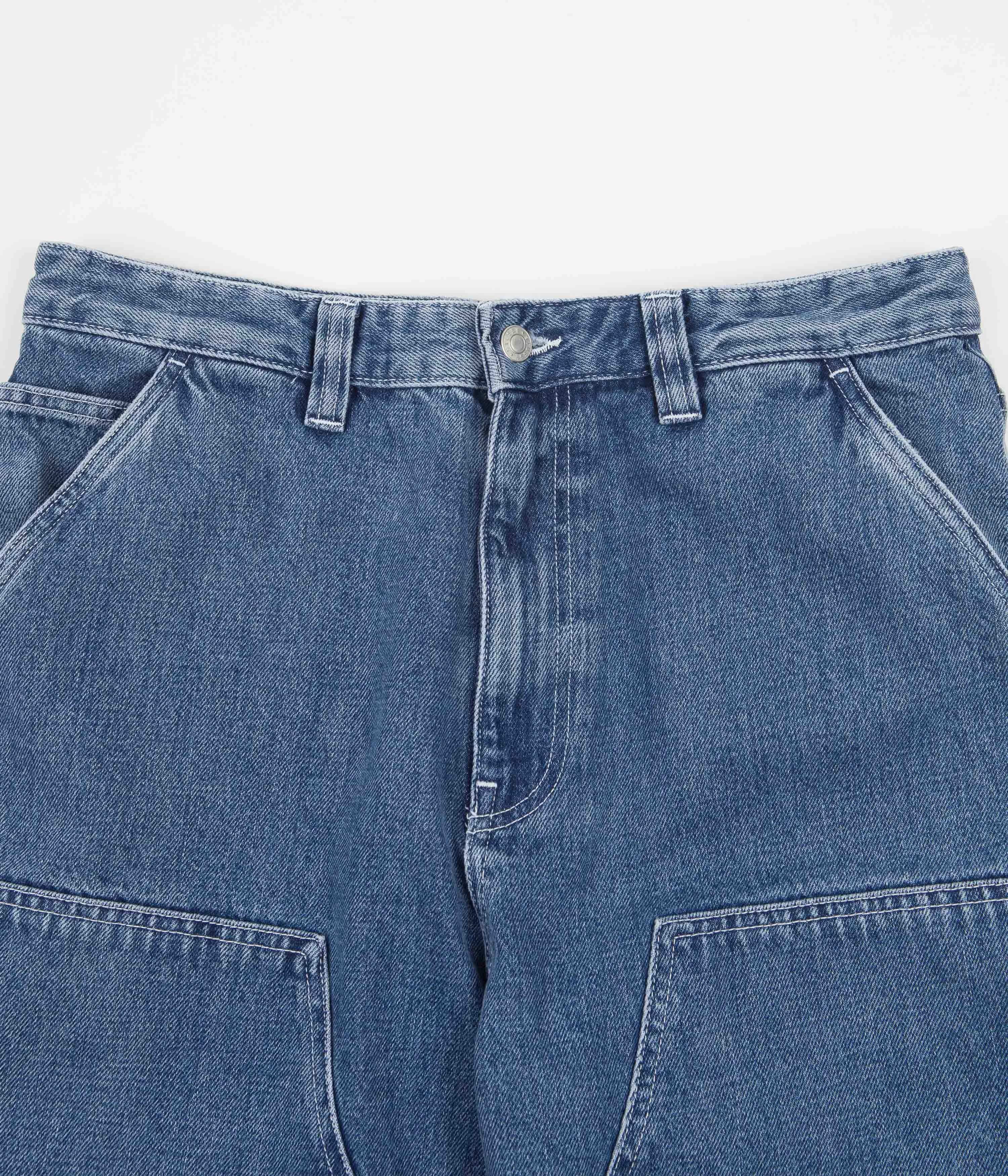 Stussy Denim Work Pants - Blue