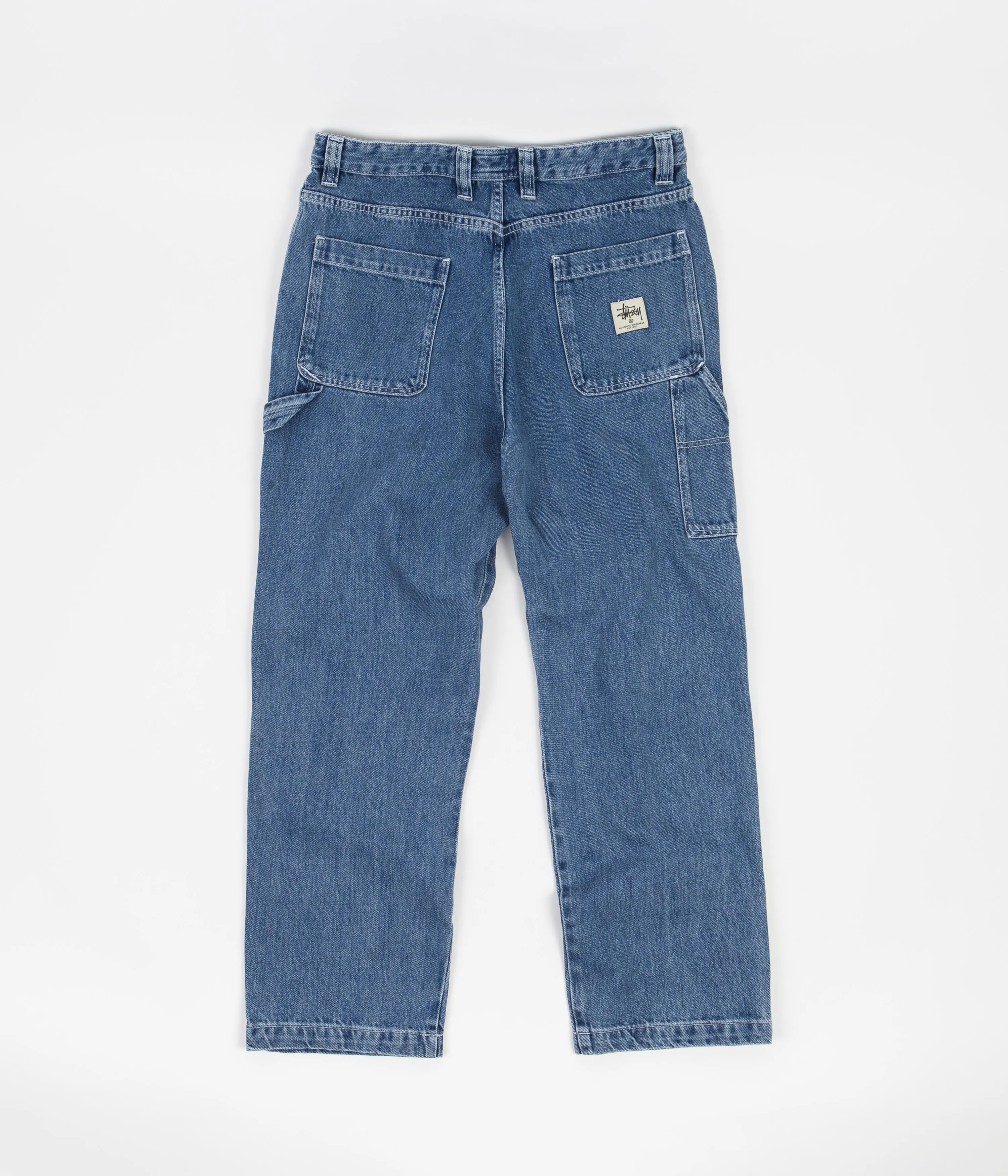 Stussy Denim Work Pants - Blue