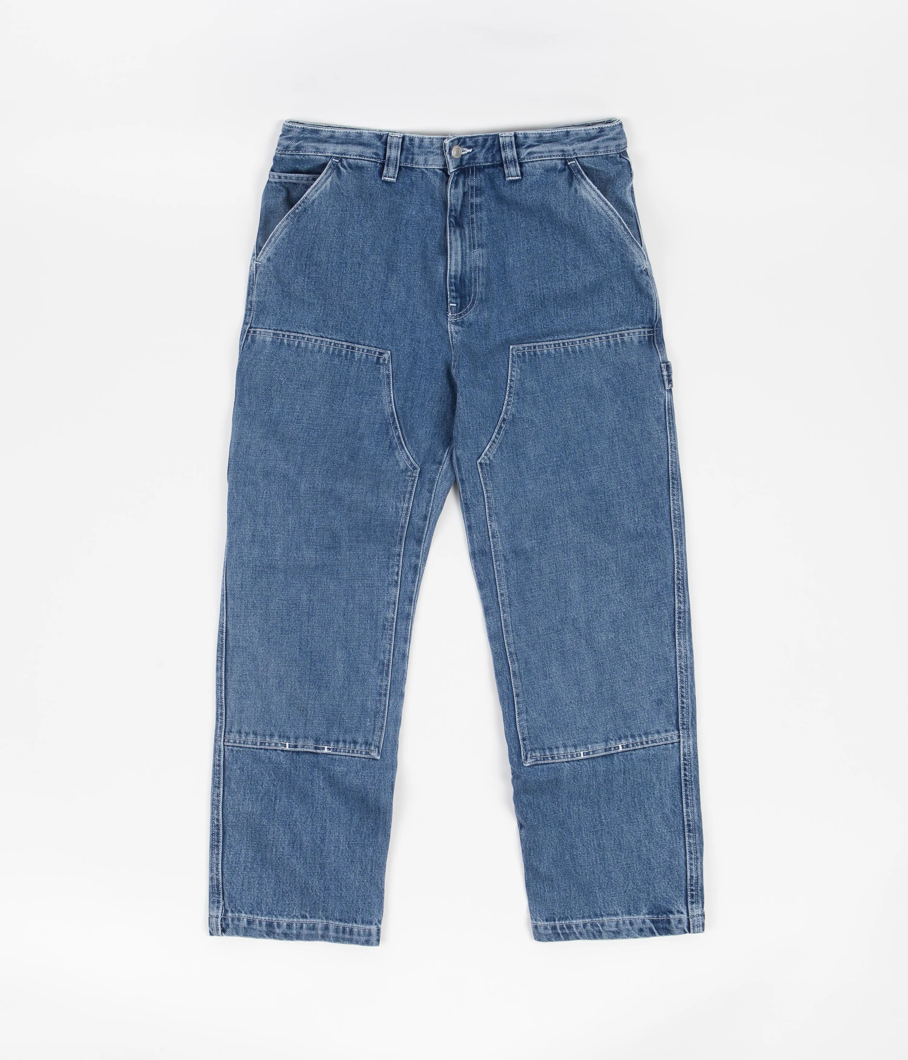 Stussy Denim Work Pants - Blue