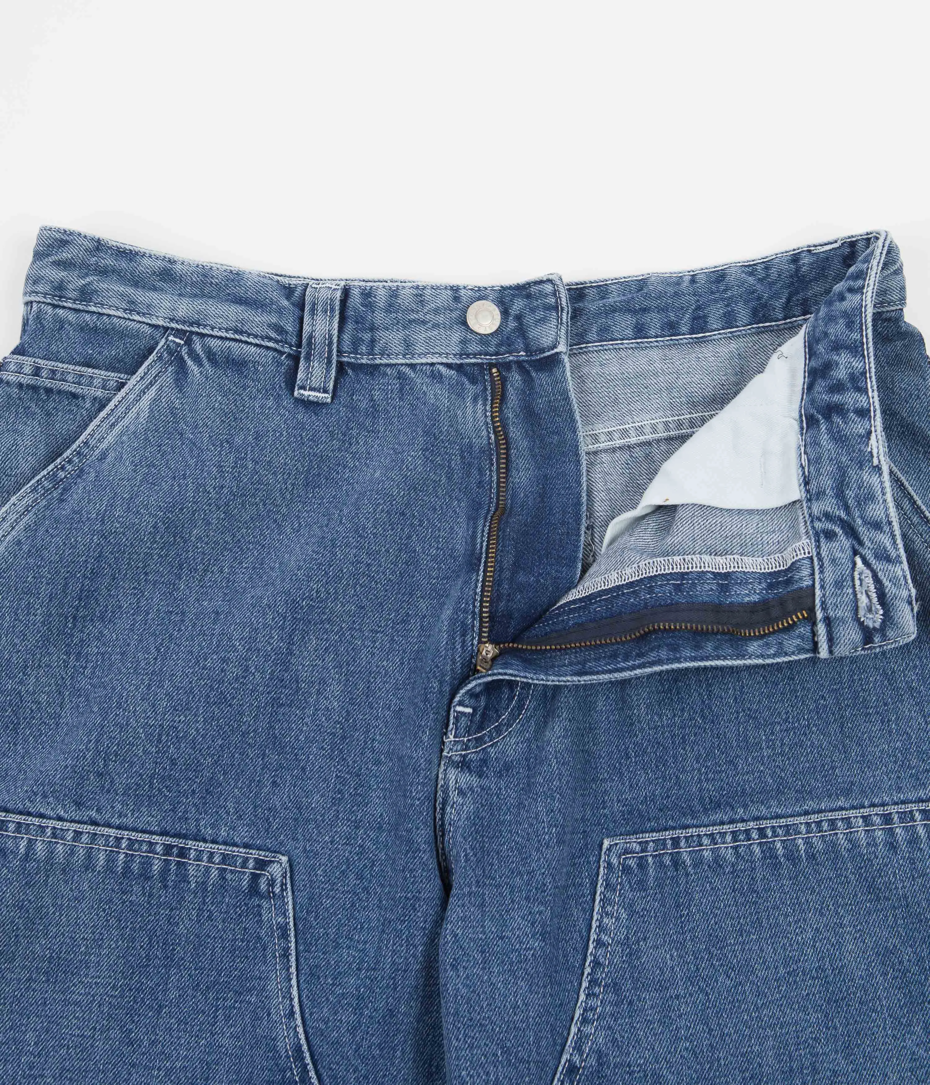 Stussy Denim Work Pants - Blue