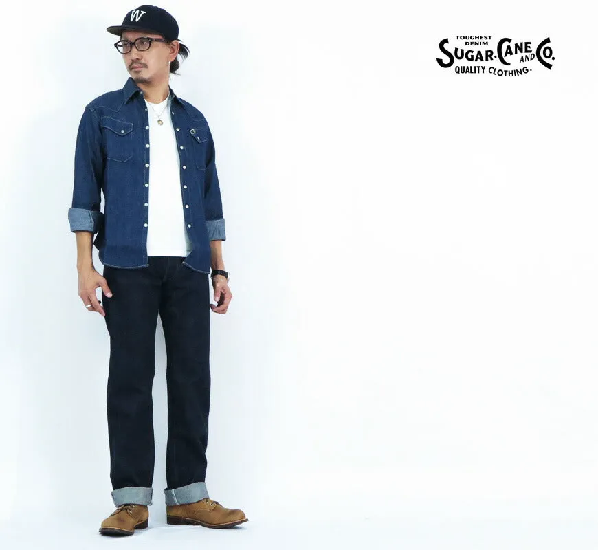 SUGAR CANE シュガーケーン 14oz デニム ジーンズ 50's ジッパーフライ ワンウォッシュ レギュラーストレート SC42955A