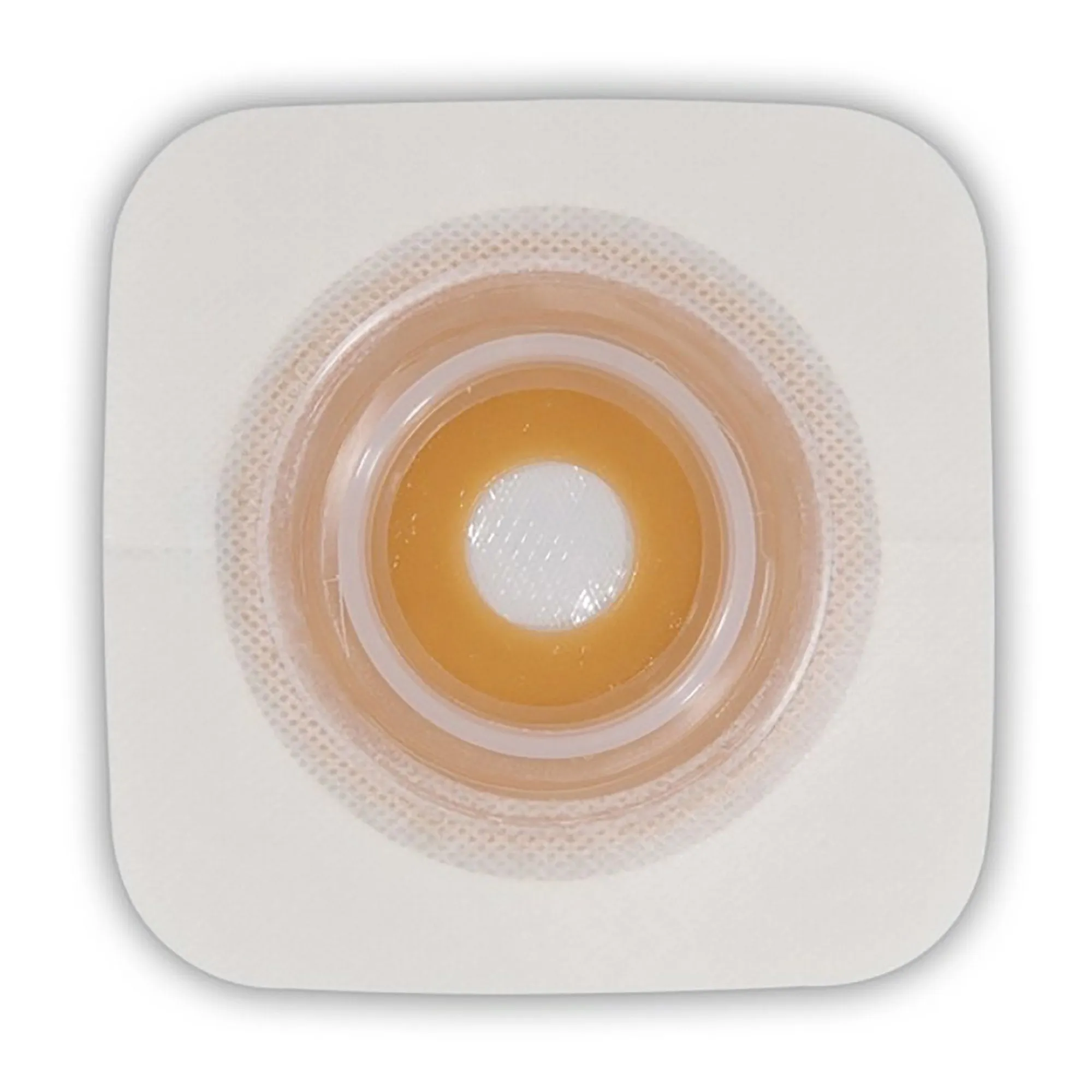 Sur-Fit Natura® Colostomy Barrier With Up to 1-1¼ Inch Stoma Opening, Tan