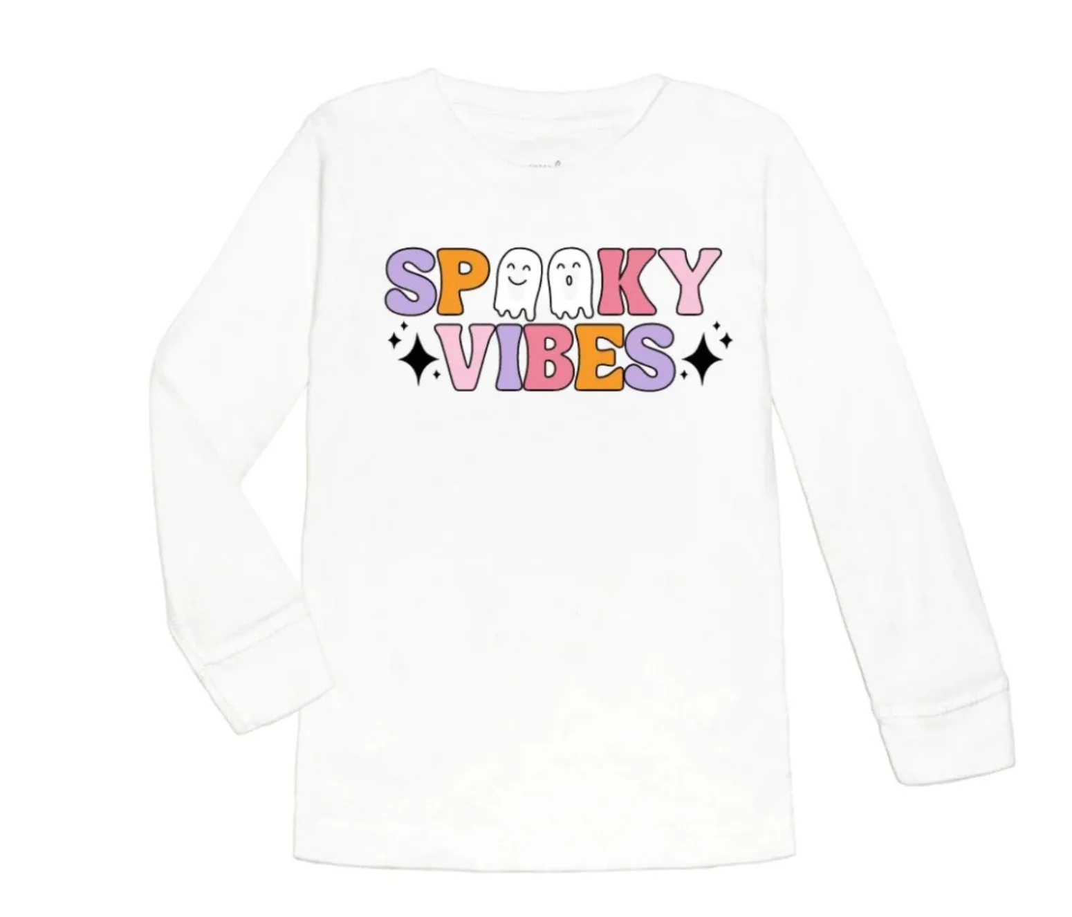 Sweet Wink Girls SPOOKY VIBES Halloween L/S Shirt