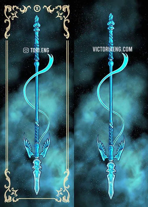 Sylspear, Shardblade Glossy Bookmark