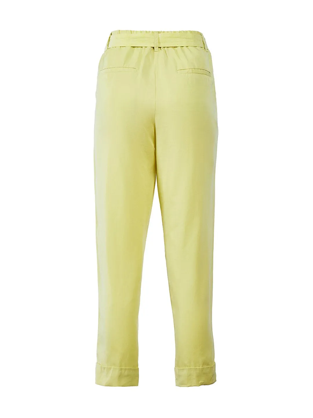 The Cargo Pant in Muted Yellow