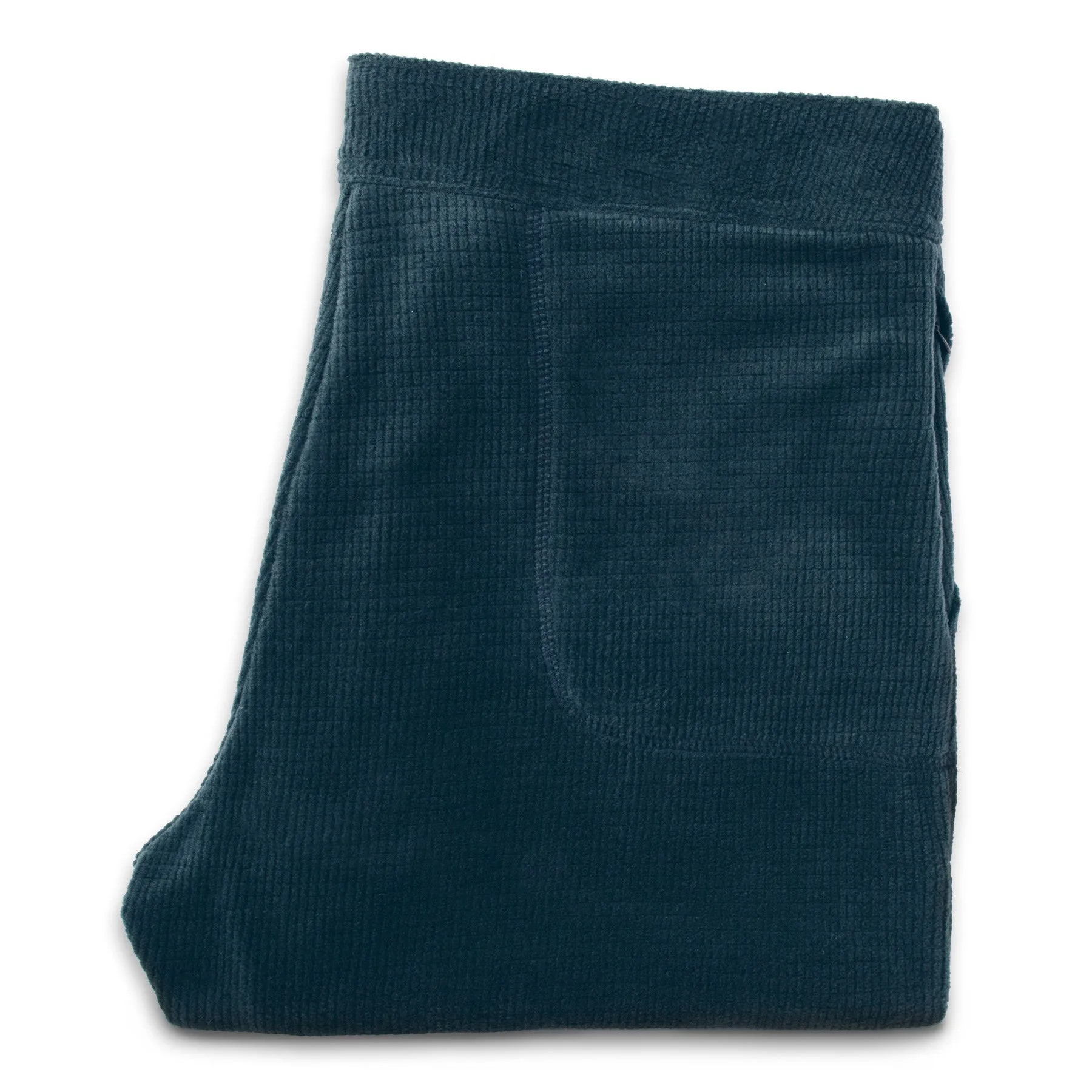 The Pack Pant in Midnight Polartec Fleece