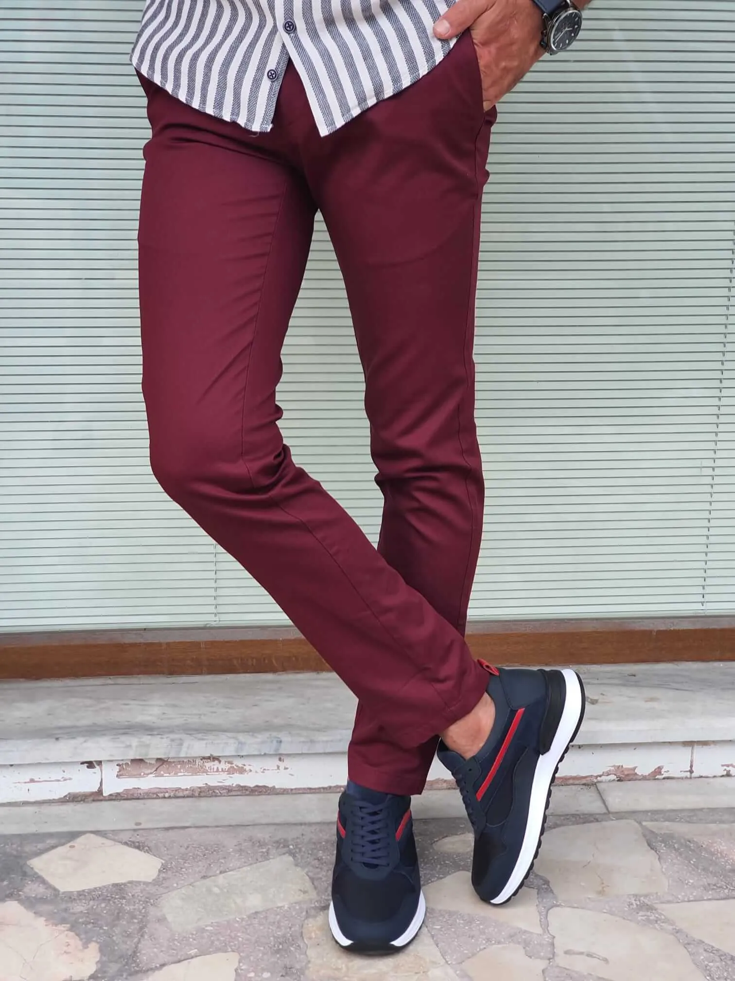 Tommy Claret Red Pants