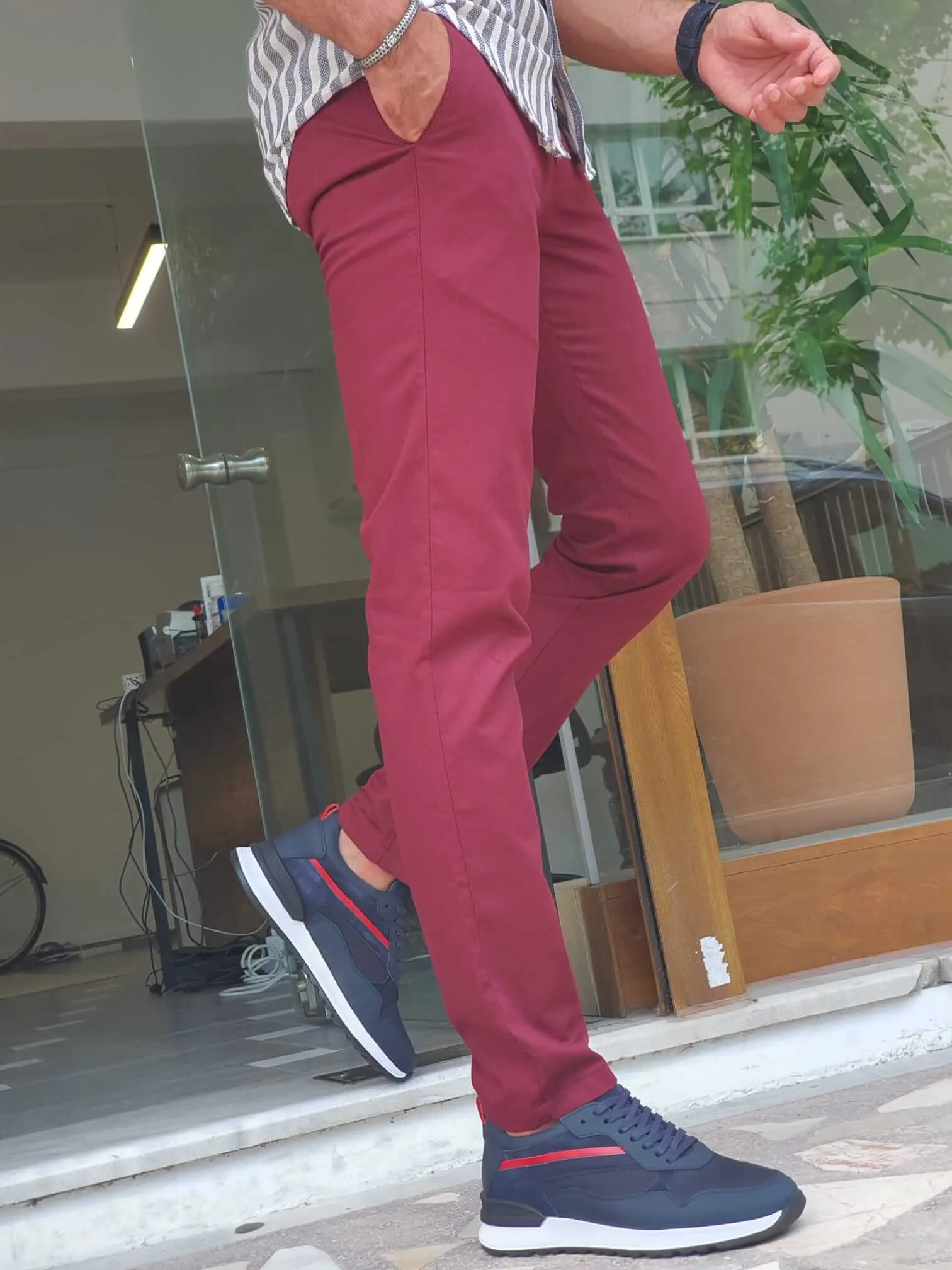 Tommy Claret Red Pants