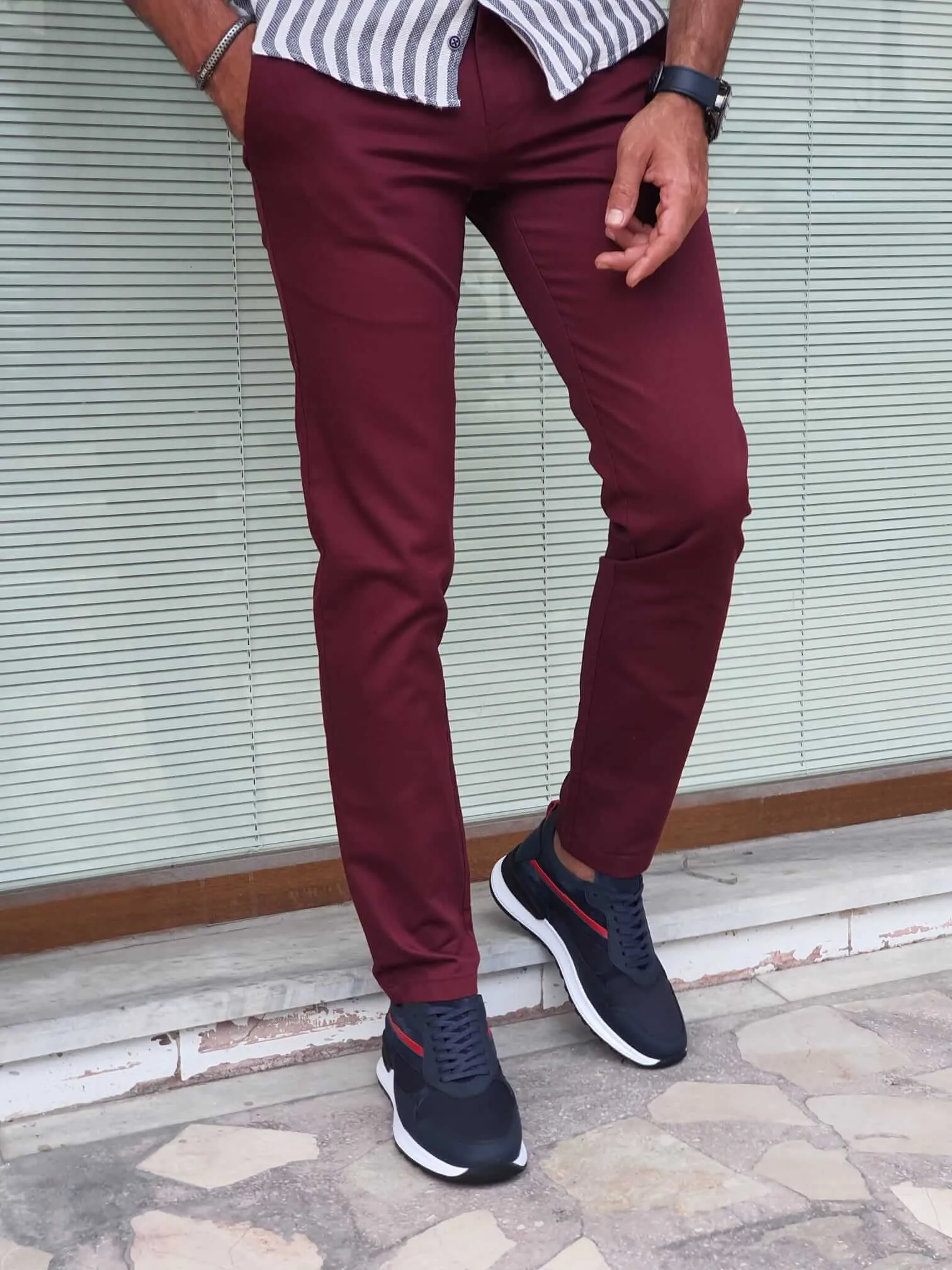 Tommy Claret Red Pants