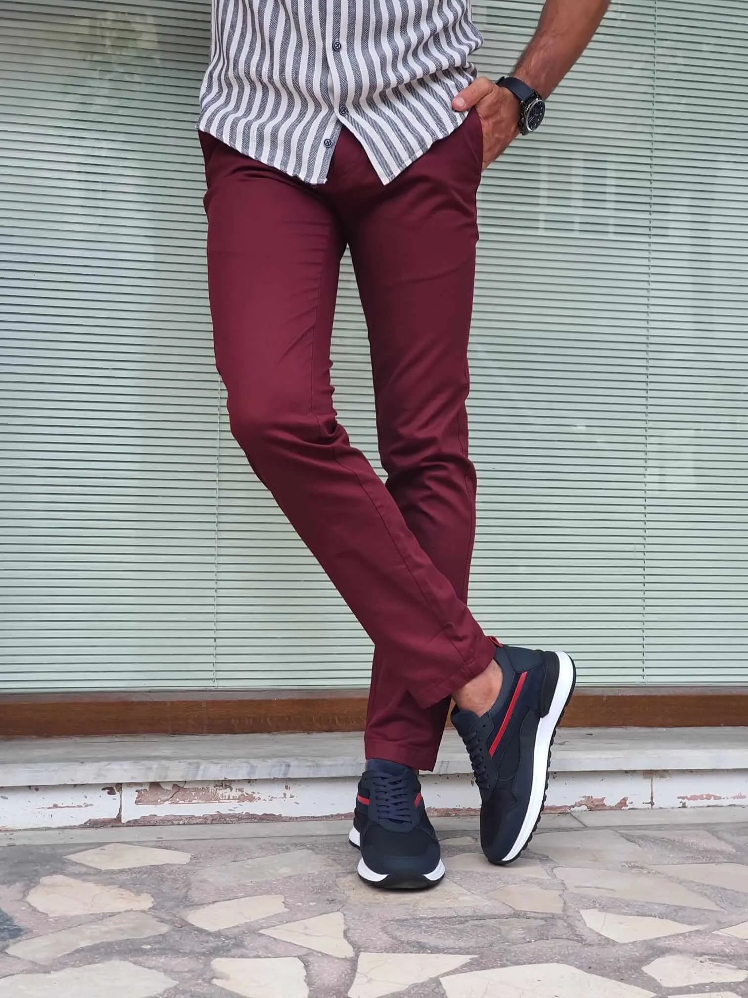 Tommy Claret Red Pants