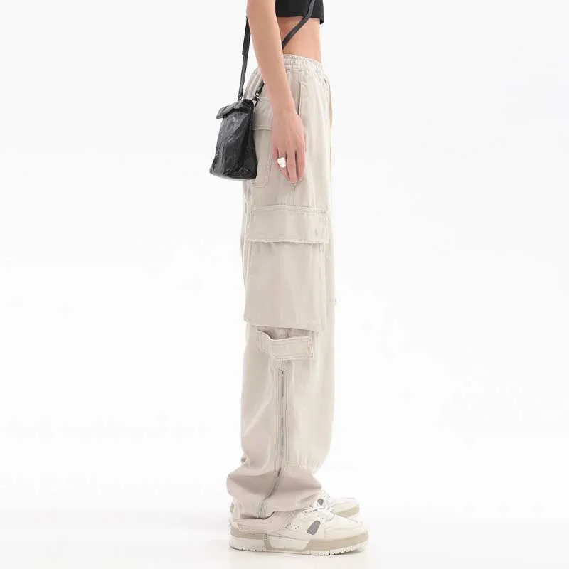 Trendy Streetwear Loose Cargo Pants for Women