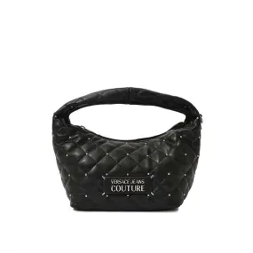 VERSACE JEANS COUTURE QUILTED SMALL BLACK BAG