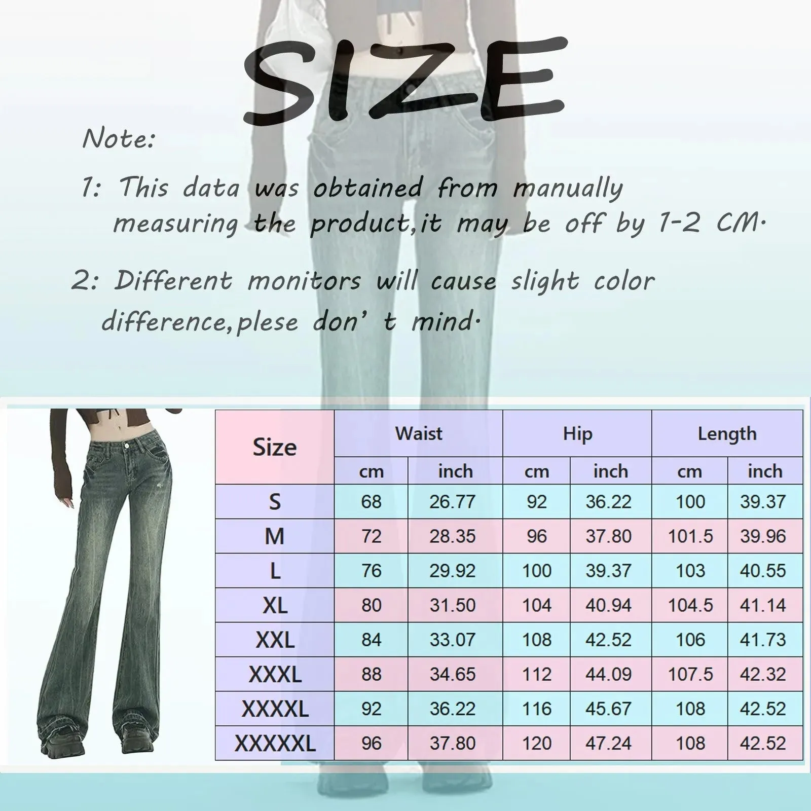 Waist E Girl Style Streetwear Women Jeans Trousers Fashion Vintage Slim Fit Denim Thick Straight High Pants