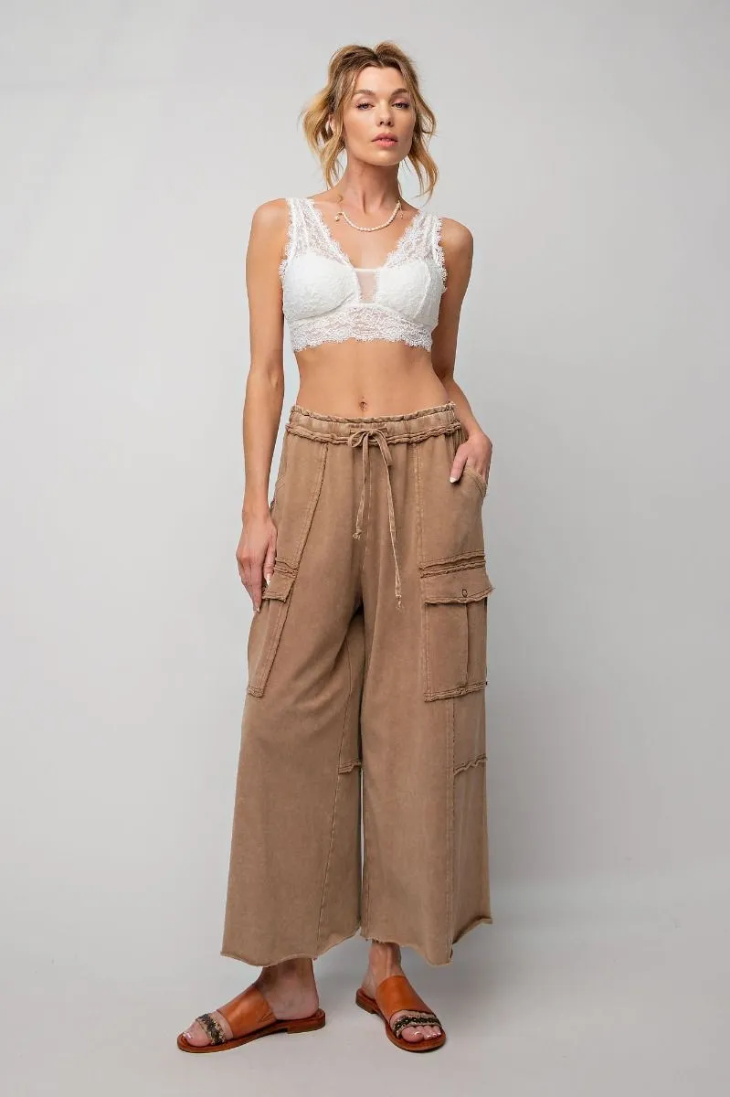 Wide Leg Cargo Pants