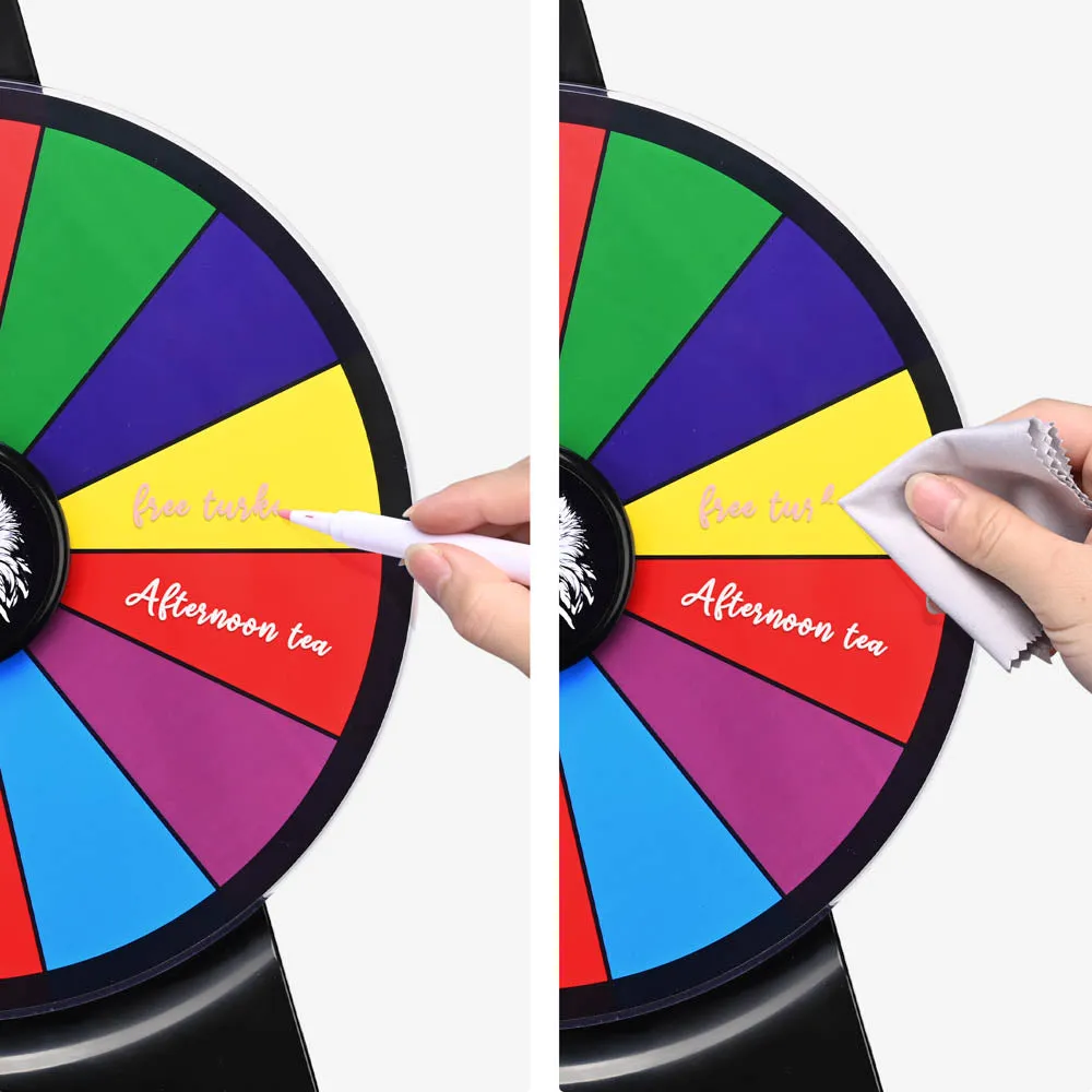 WinSpin 12" Dry Erase Spin Prize Wheel