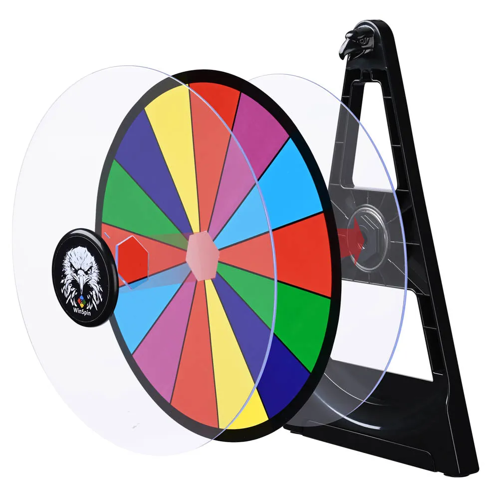 WinSpin 12" Dry Erase Spin Prize Wheel