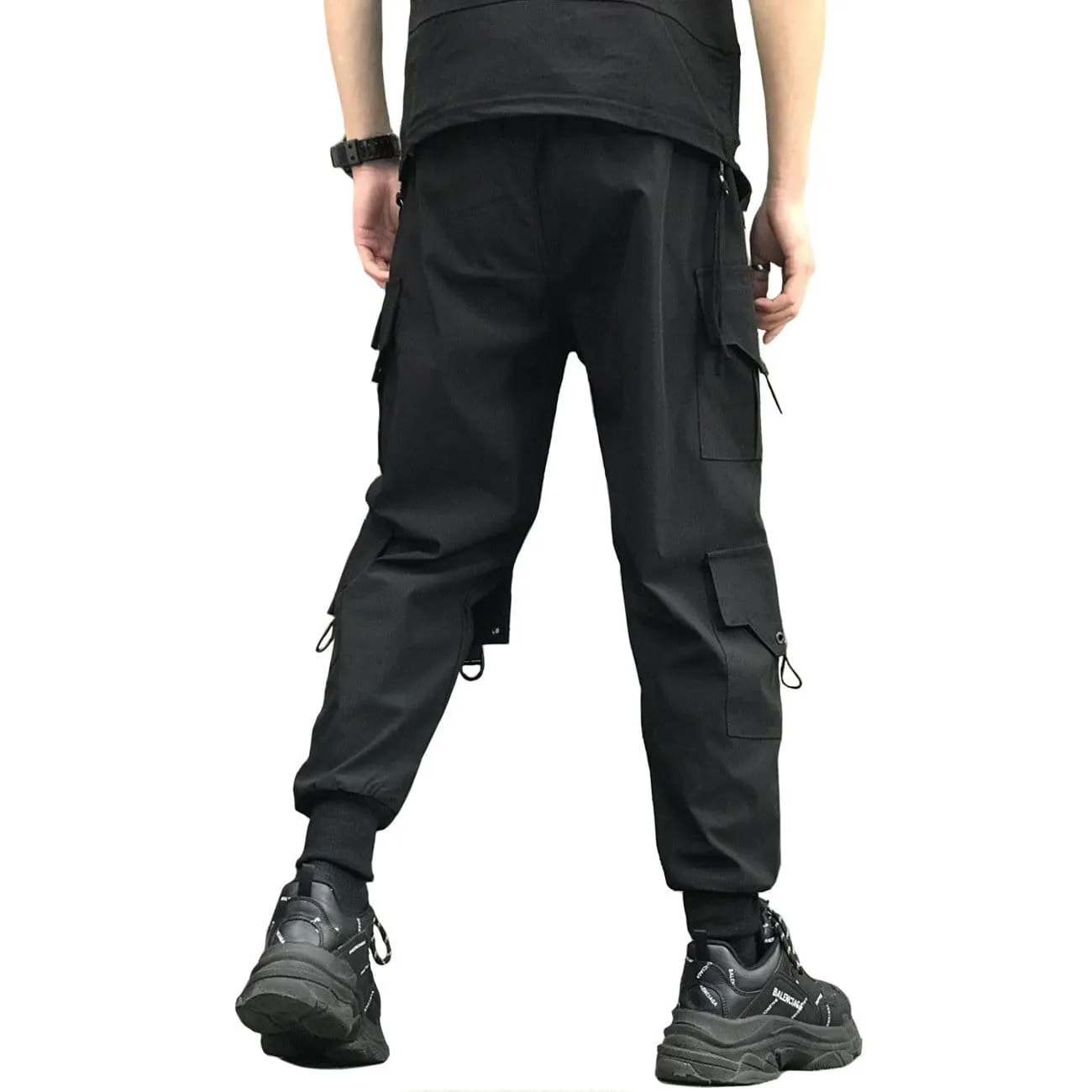 WLS Punk Multi Pockets Cargo Pants