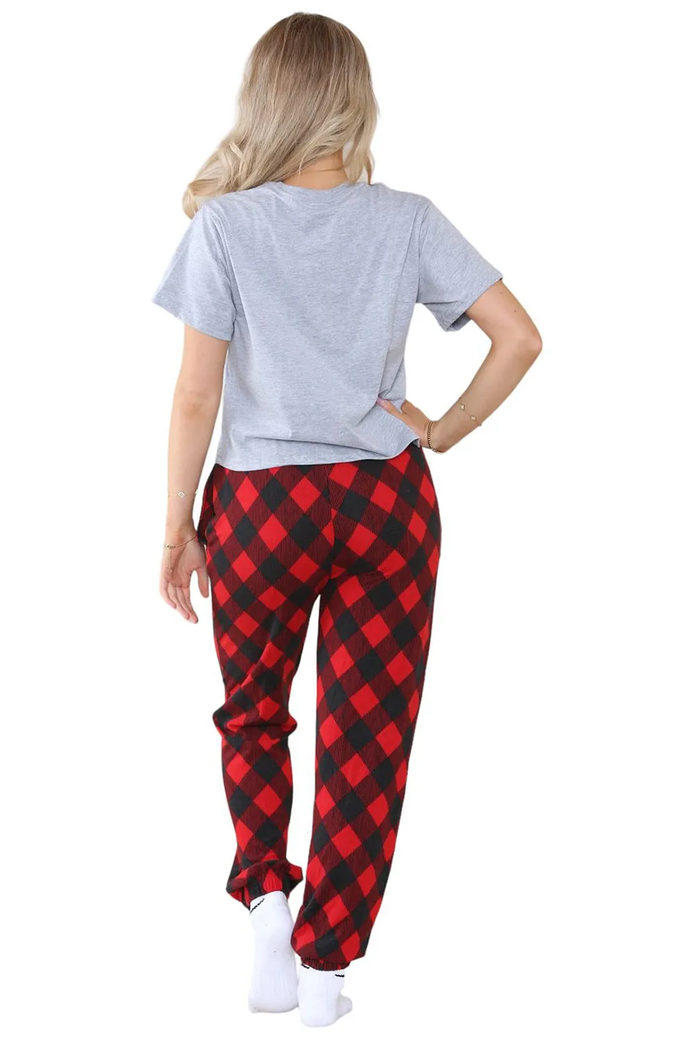 Womens Friends Christmas Printed Pyjamas Set