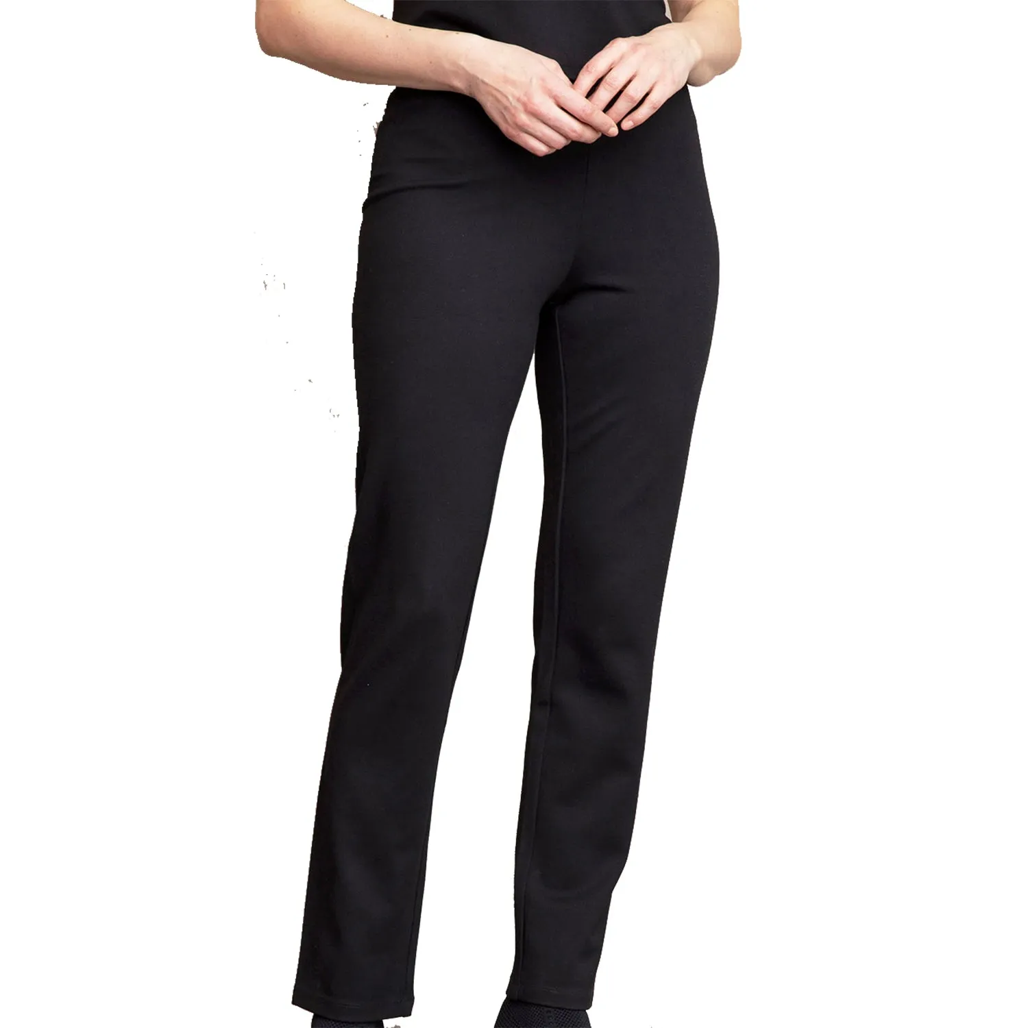 Women's Habitat Ponte Straight Pant Black