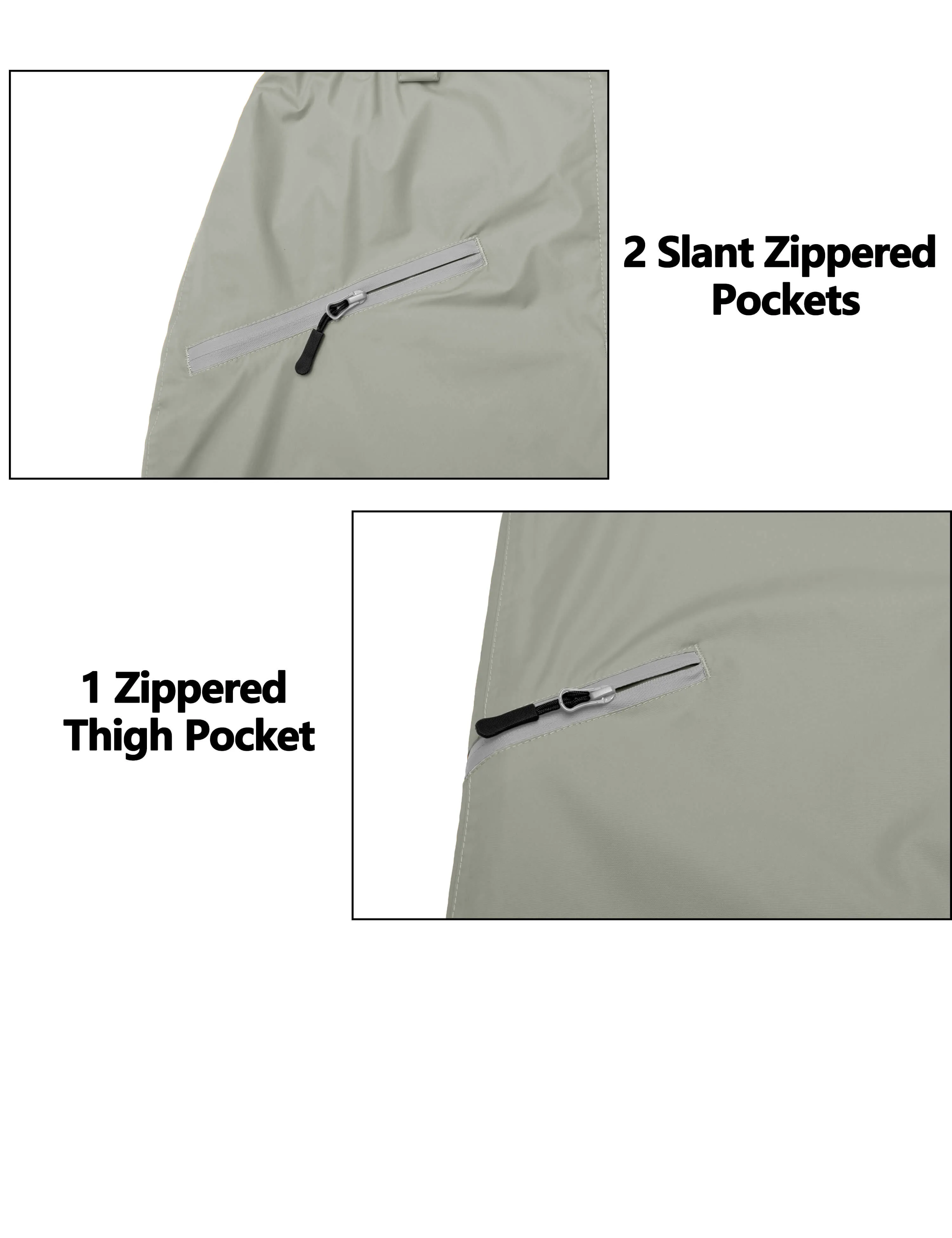 Women's Lightweight Waterproof Breathable Rain Pants