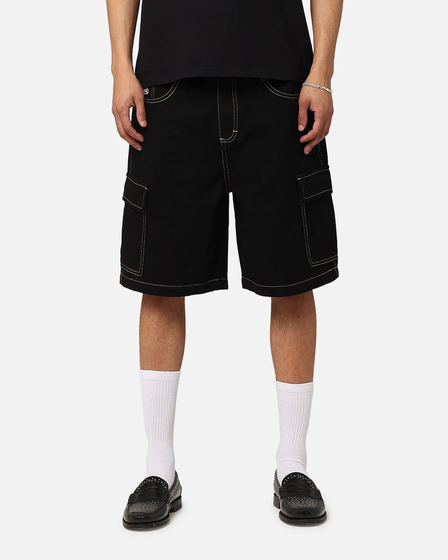 X-Large Bull Denim 91 Cargo Short Black Denim