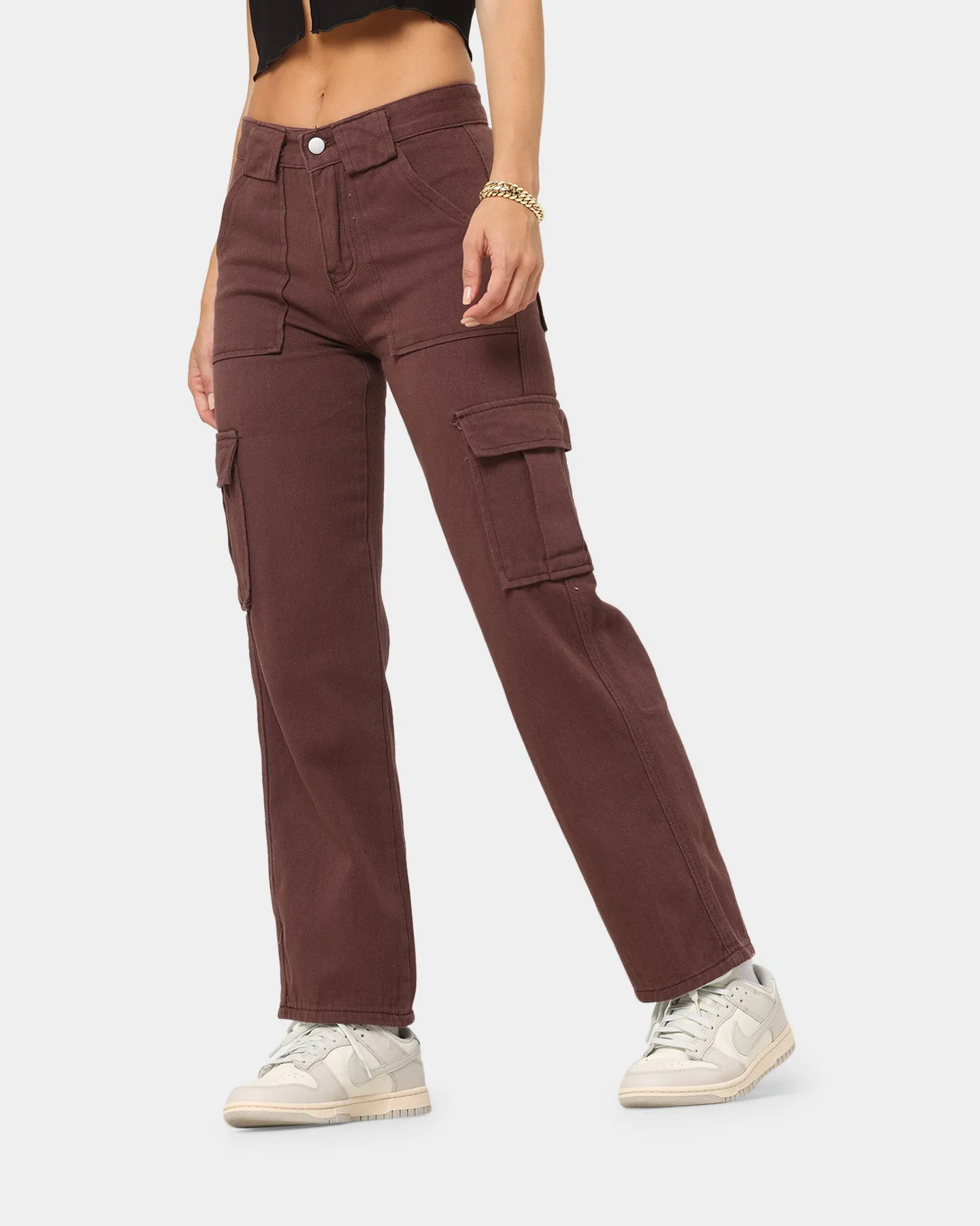 XXIII Women's Tonala Cargo Pants Brown