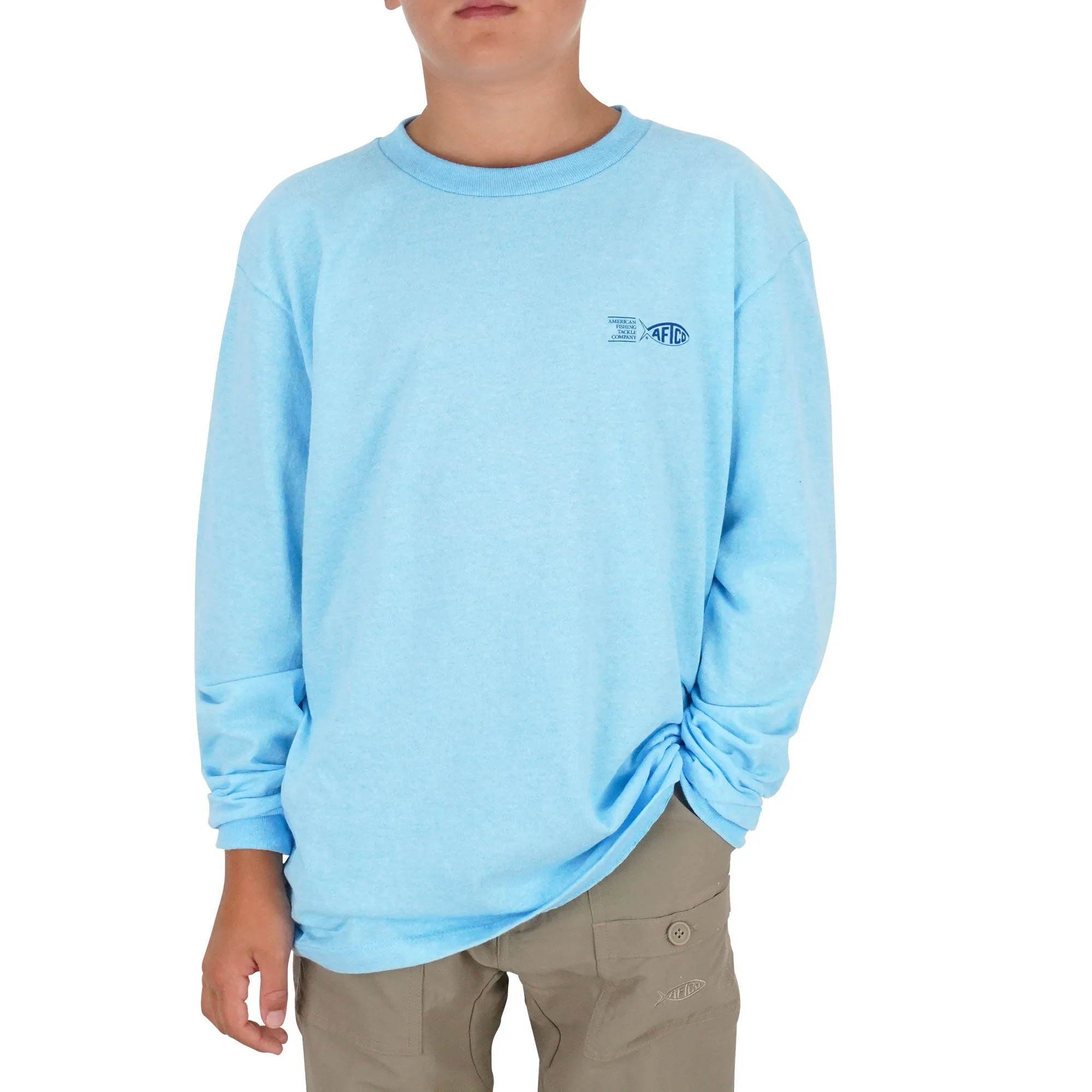 Youth Stacked LS T-Shirt