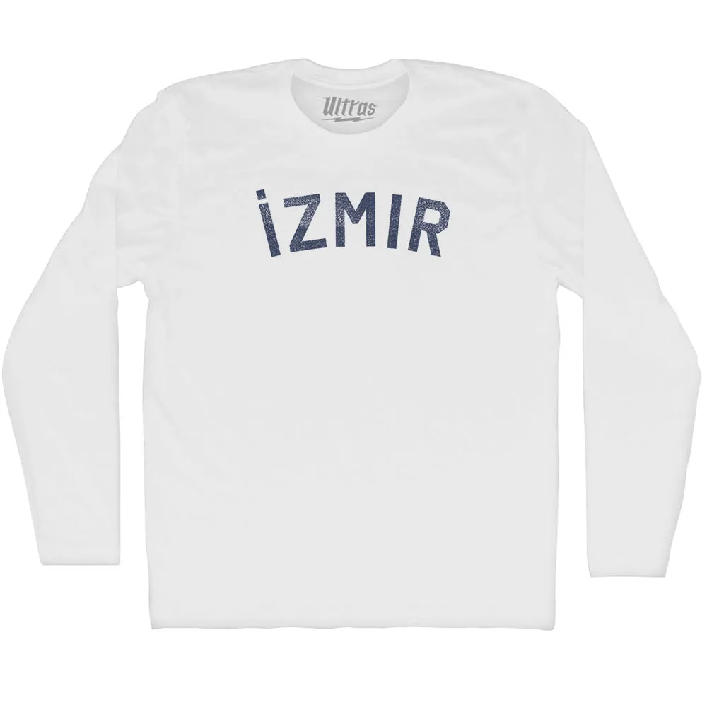 ?zmir Text Adult Cotton Long Sleeve T-shirt