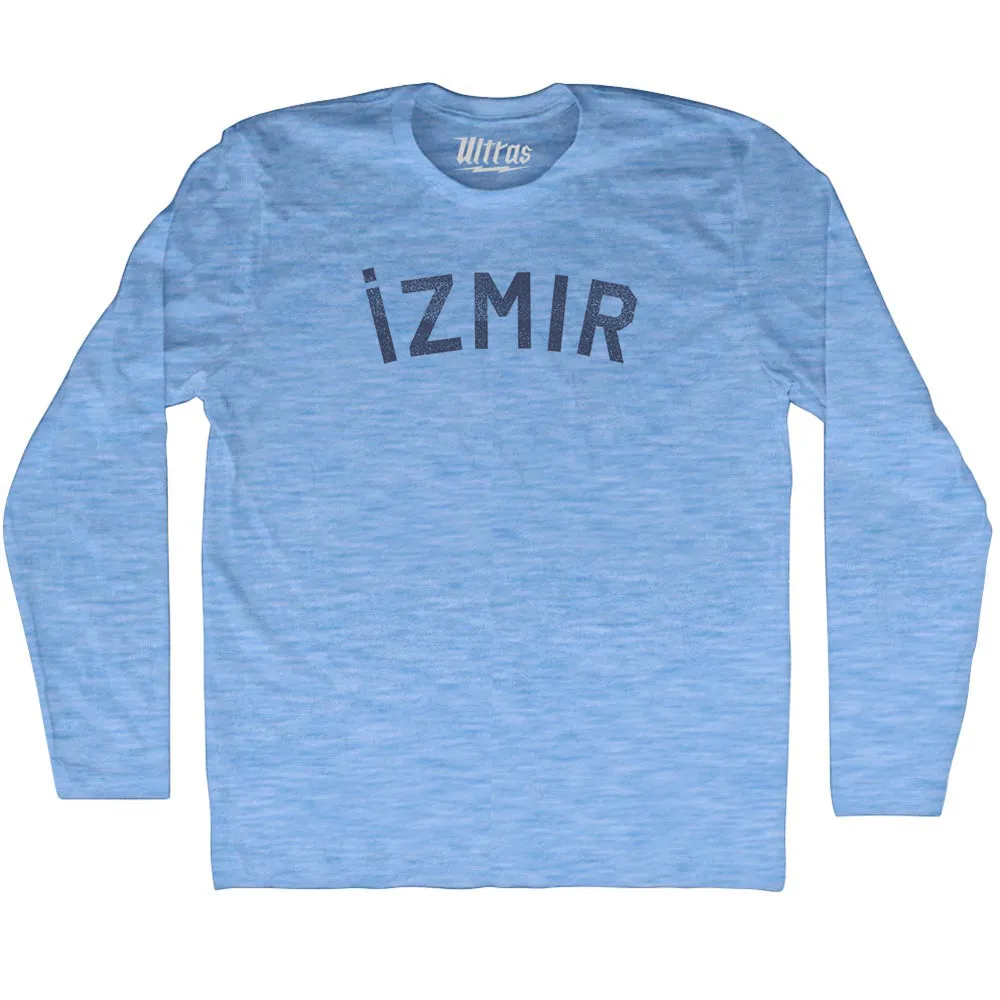 ?zmir Text Adult Tri-Blend Long Sleeve T-shirt